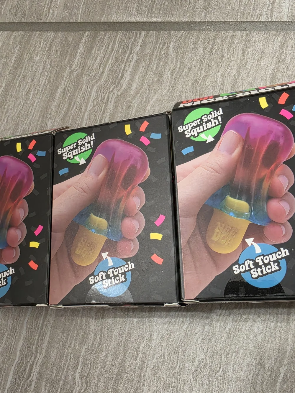 NeeDoh Bundle - Nice-Sicle, Fuzz Ball Wonder Waves, 7 TOTAL HARD-TO-FIND PIECES